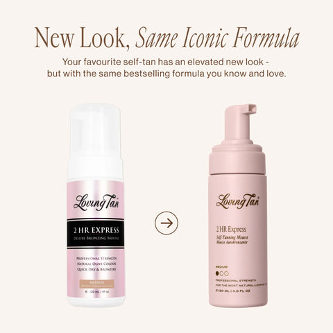 2 HR Express Self-Tanning Mousse Medium