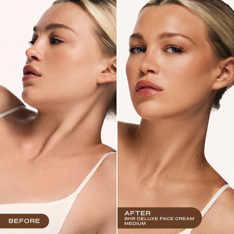 8 HR Deluxe Face Self-Tanning Cream Medium