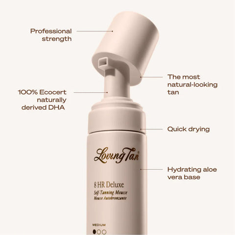 8 HR Deluxe Self-Tanning Mousse Medium