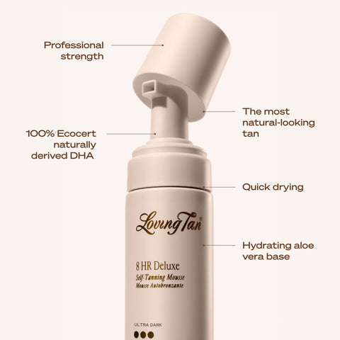 8 HR Deluxe Self-Tanning Mousse Ultra Dark
